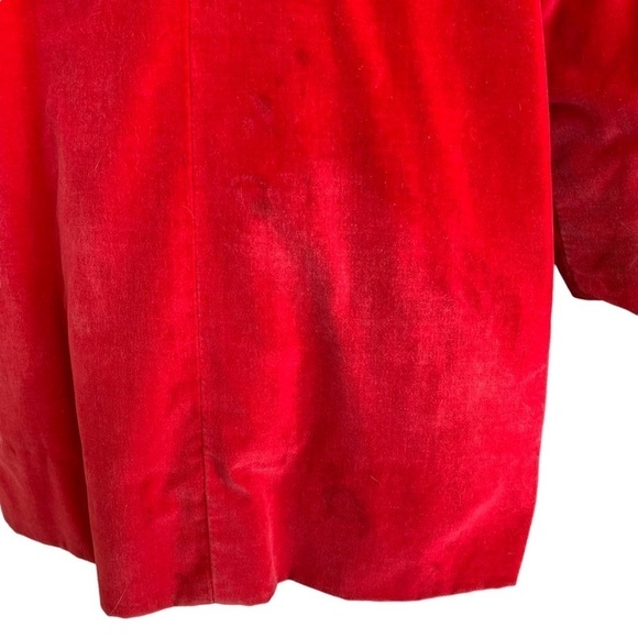 Vintage Girls Winter Coat with Hand Warmer Muff Sears Youth Jacket Size 5 - Picture 8 of 9